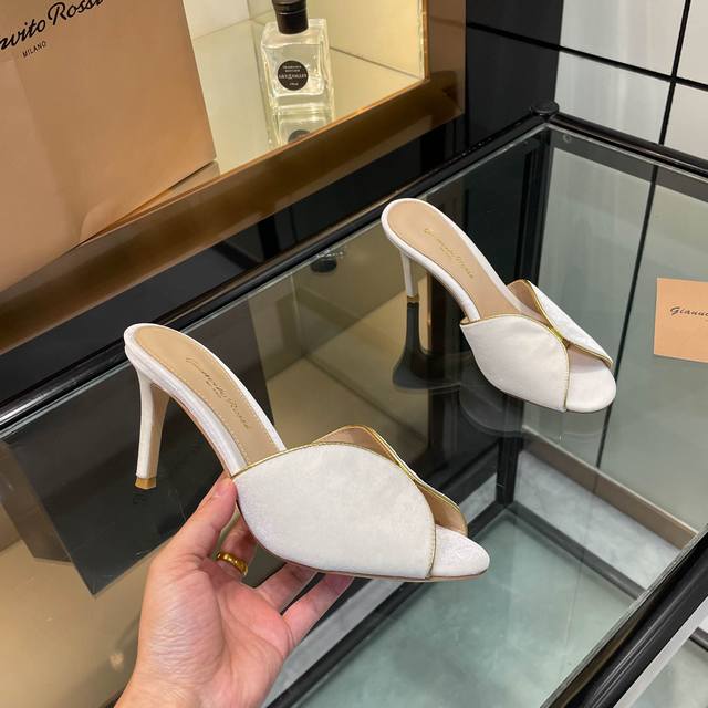 Factory price women's shoes sports original single Gianvito Rossi 2025 new slipp