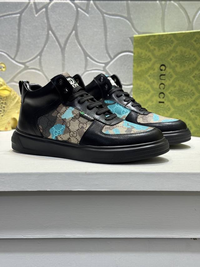 Factory Price p Actual Price Gucci G brand high-top classic casual fashion men's