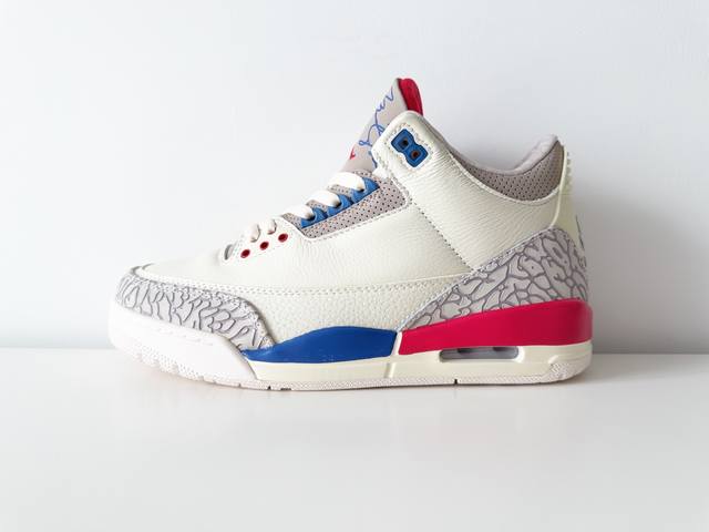 Jordan Air Jordan 3 Retro International Flight Independence Day Crackle Pattern