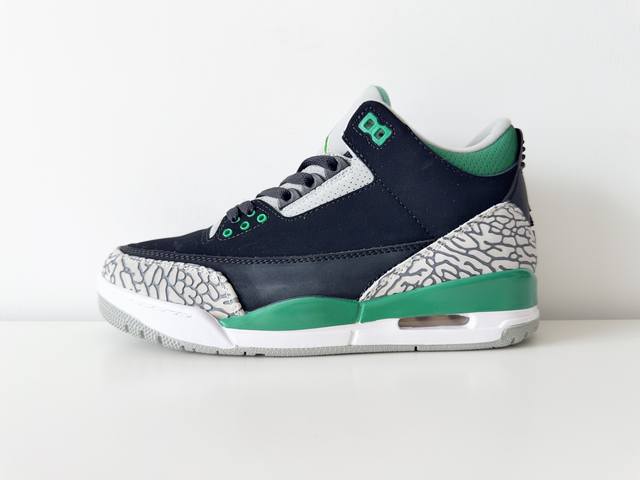 Jordan Air Jordan 3 Retro Pine Green Trendy Comfortable Mid-Top Retro Basketbal