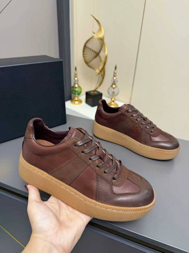 Self-labeled - Unlabeled German Military Training Casual Sneakers, a brand of ge