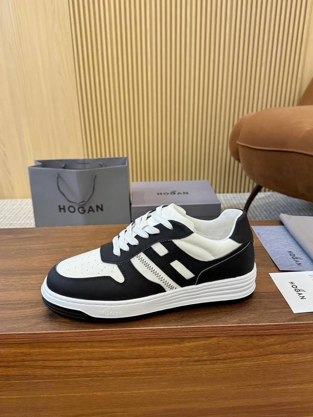 Factory direct women's shoes, sportswear, original Hogan round-toe casual shoes