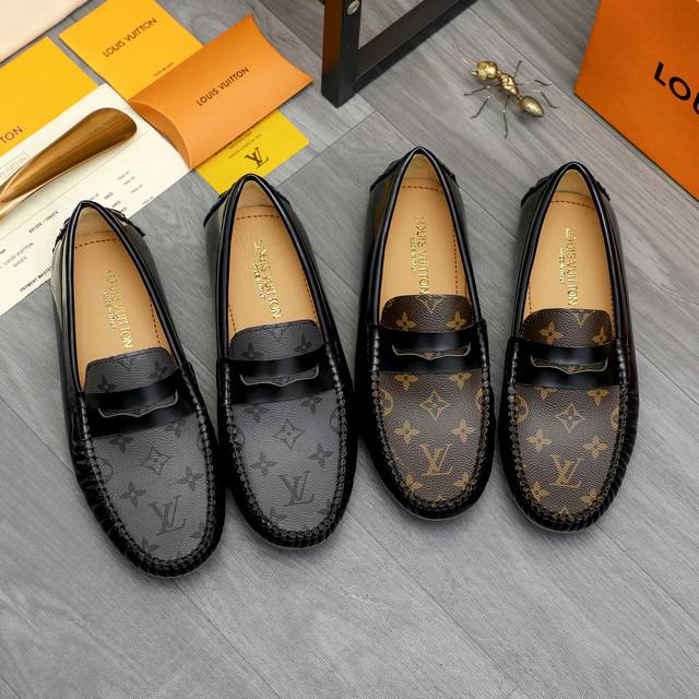 Factory direct price product trademark: Louis Vuitton casual slip-on men's shoe