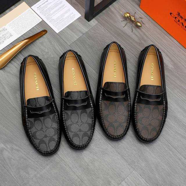 Factory direct price product: Coach casual slip-on men's shoes. True to size: 3