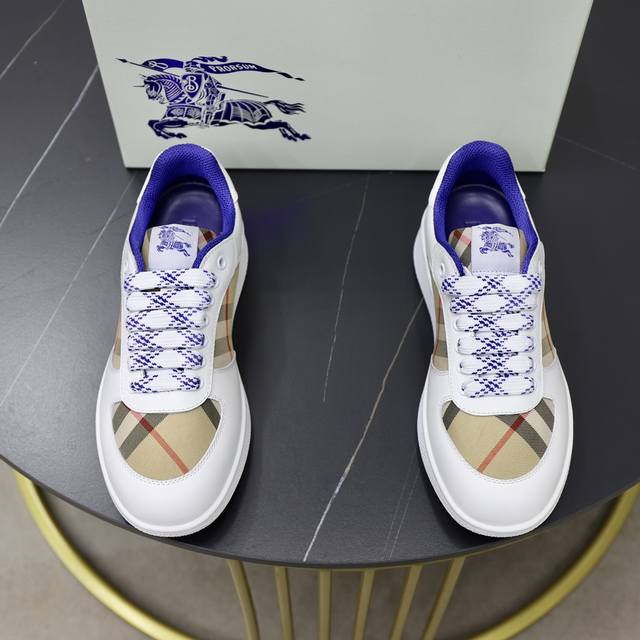 Factory Price (pp): Top-quality original Burberry 2025Ss men's classic low-top s