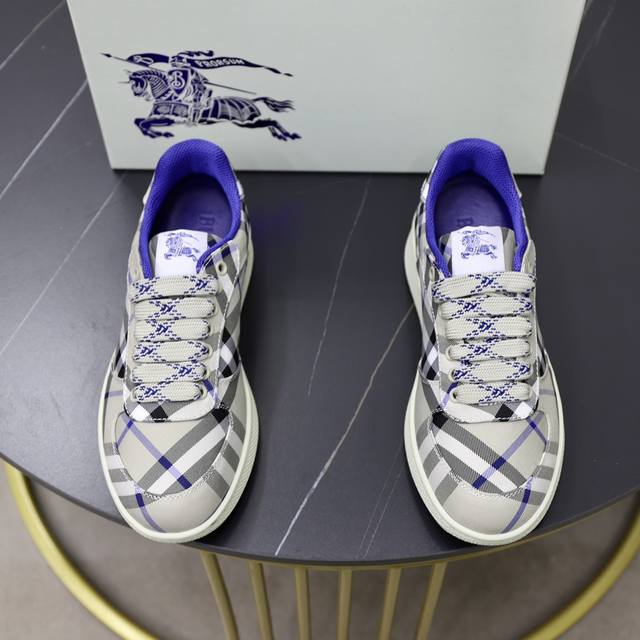 Factory Price (pp): Top-quality original Burberry 2025Ss men's classic low-top c
