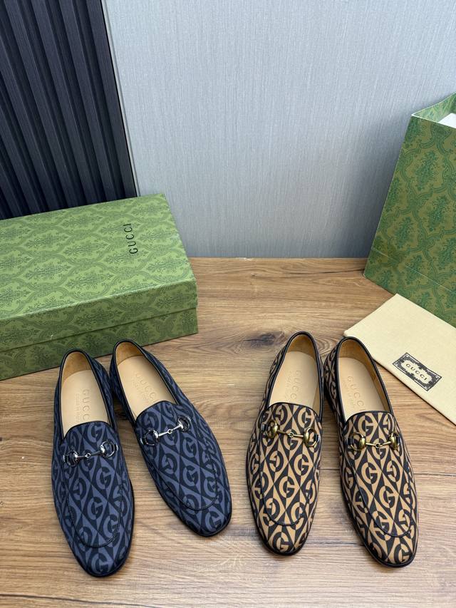 Factory price GUCCI men's business casual leather shoes, luxurious and prestigio