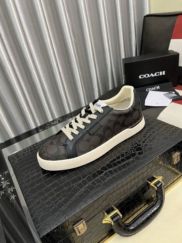 Factory Price (pp): Coach Exclusive New Men's Low-Top Casual Lace-up Sneakers,