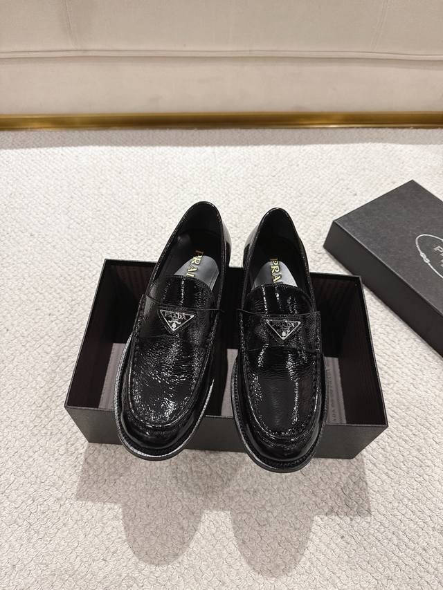 Prada New Men's Slip-on Loafers - Available Now! Made in Dongguan, this high-qu