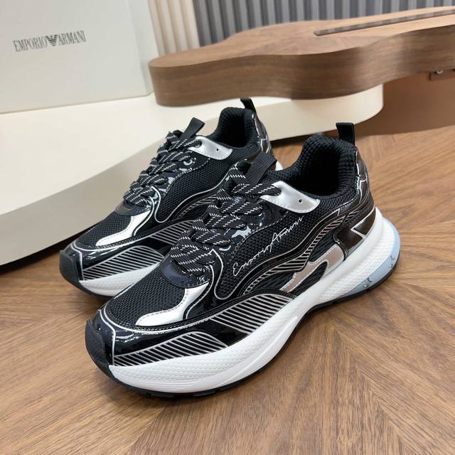 New Arrival, Official Original Armani Shoes. A top-selling, high-end men's athle