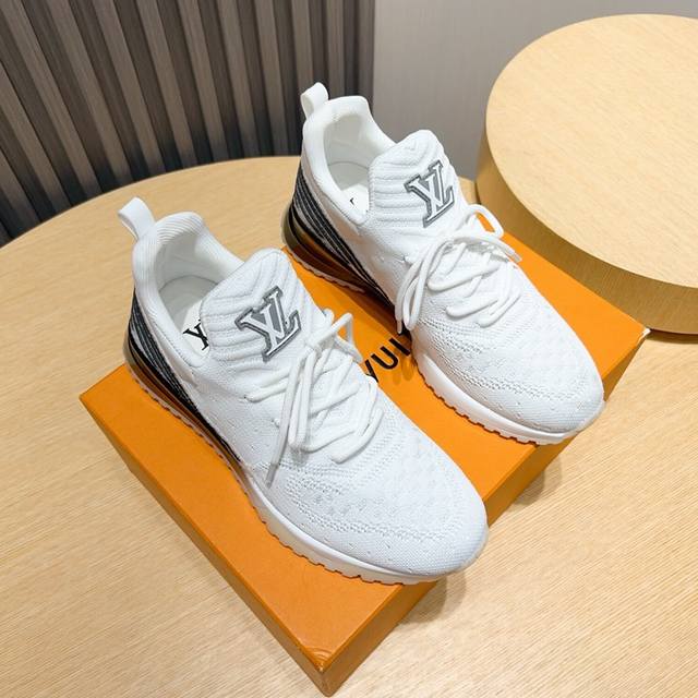 Factory p Loui Vuitto* Top-tier, trendy men's sneakers, identical to the origina