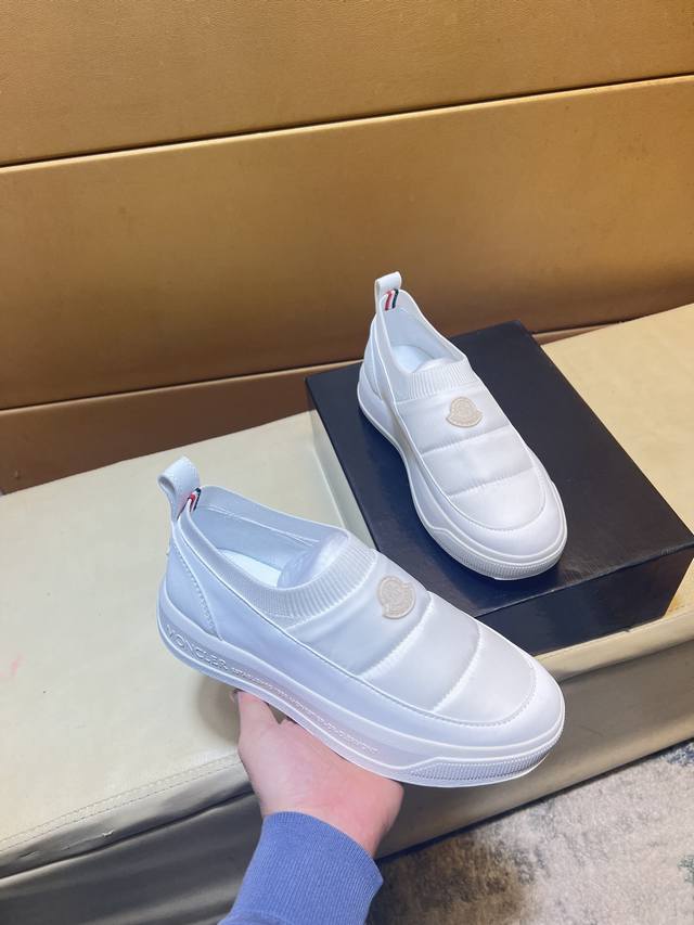 Moncler Top-Tier Men's Shoes, 2025 HK, Released Simultaneously with Official St