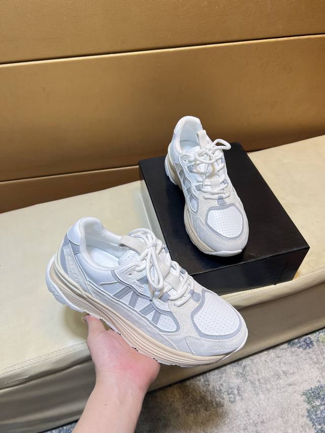 Moncler Top-Tier Men's Shoes, 2025 HK, Released Simultaneously with Official St