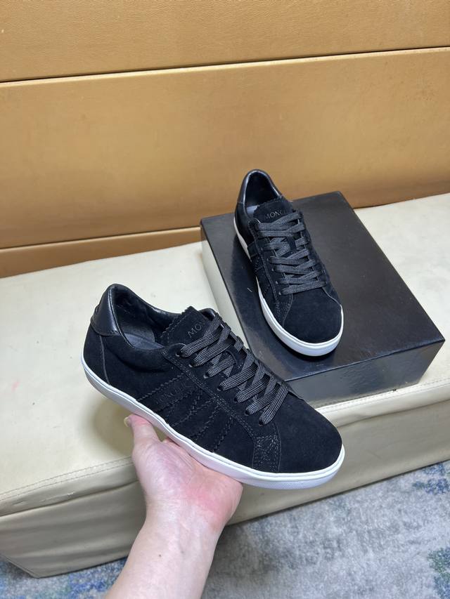 Moncler Top-Tier Men's Shoes, 2025 HK, Released Simultaneously with Official St