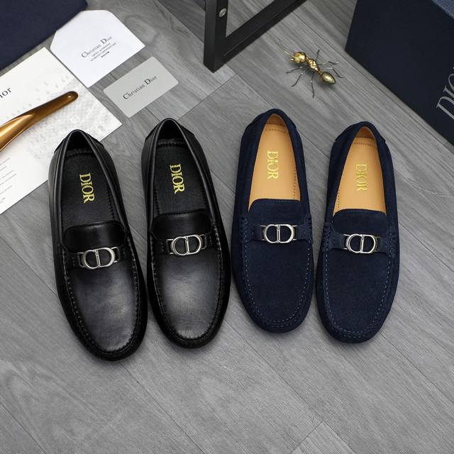 Product Trademark: Dior Casual Slip-on Men's Shoes True to Size: 38-44 Material