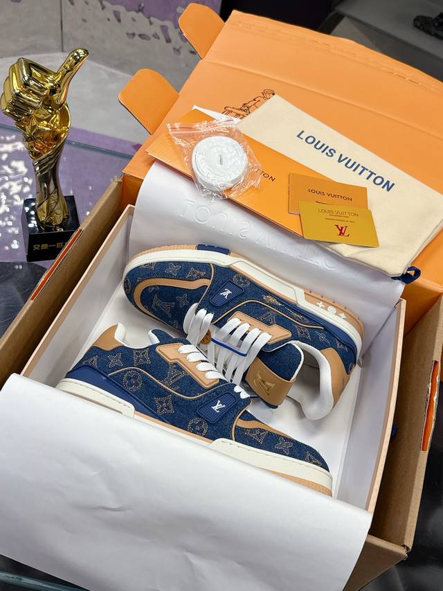 Factory Price: Newest Color for 2025 - Louis Vuitton Trainer Series Couple Casua