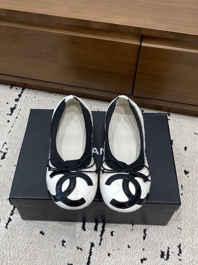 High-quality Chanel* | Classic Chanel Double C Bow Ballet Flats. Let's be sweet