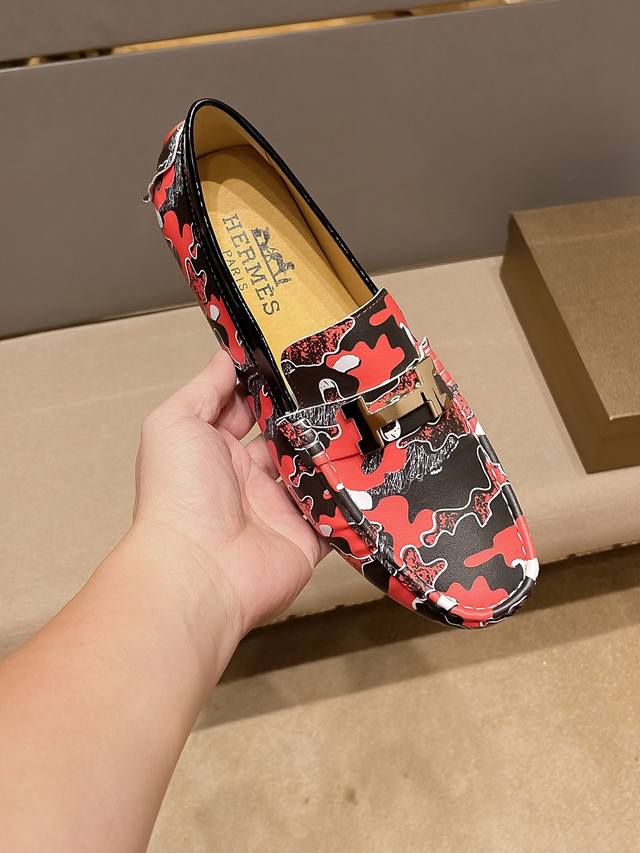 Official New Arrival + Hot Selling Item, Hermes Slip-on Boat Shoes, the same st