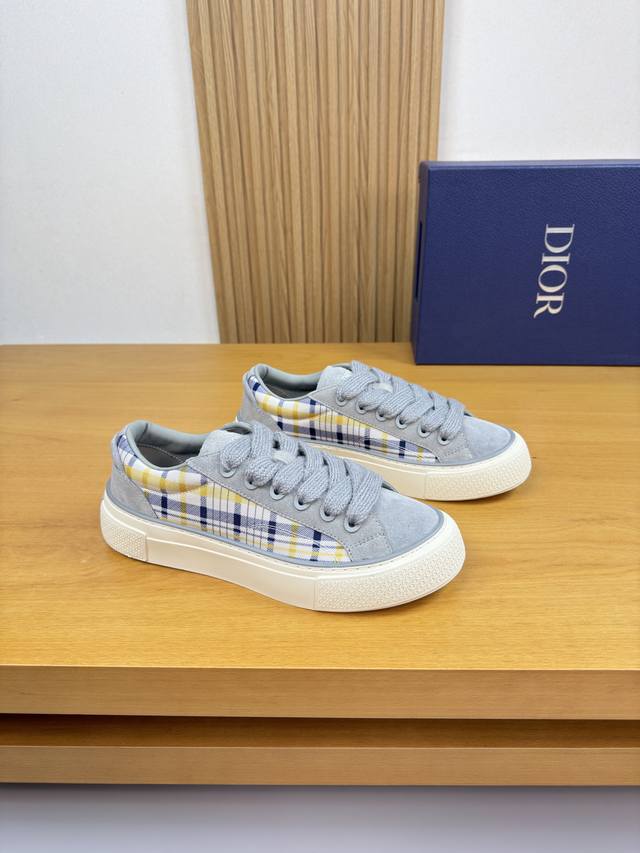 Dior Dior - High-end quality original single casual sports sneakers - Upper: Nap
