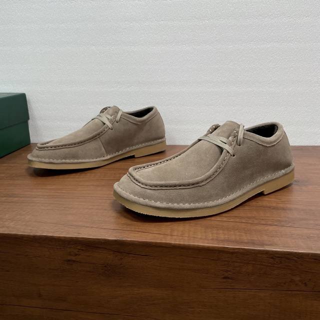 Bottega Veneta Men's Daddy Lace-up Wool Shoes. These wool shoes are crafted fro