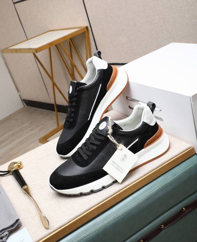 Factory Price p High-Version Brunello Cucinell* Low-Top Sneakers Official Price