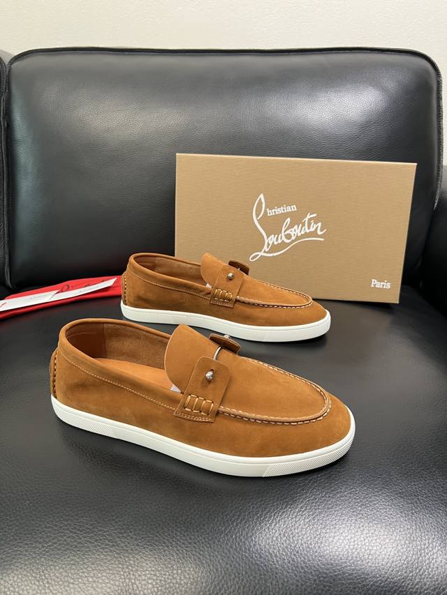 Christian Louboutin High-Quality Top-Tier Craftsmanship Cl Red Sole, Original Fa