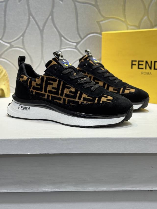Fendi* Top-tier Fendi men's shoes, new arrival from official boutiques, original