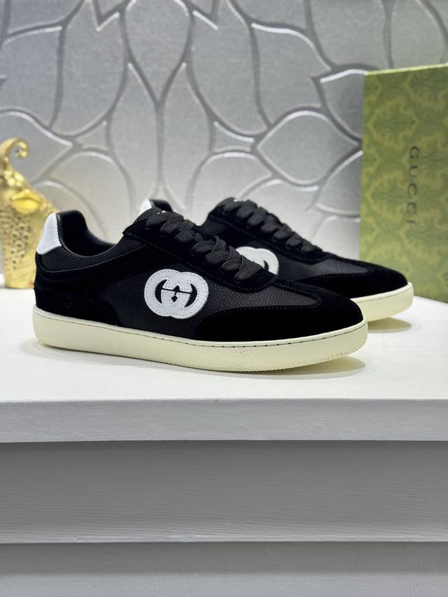 Gucc* Original Quality Gucci! Official global debut! The upper is made of cowhid