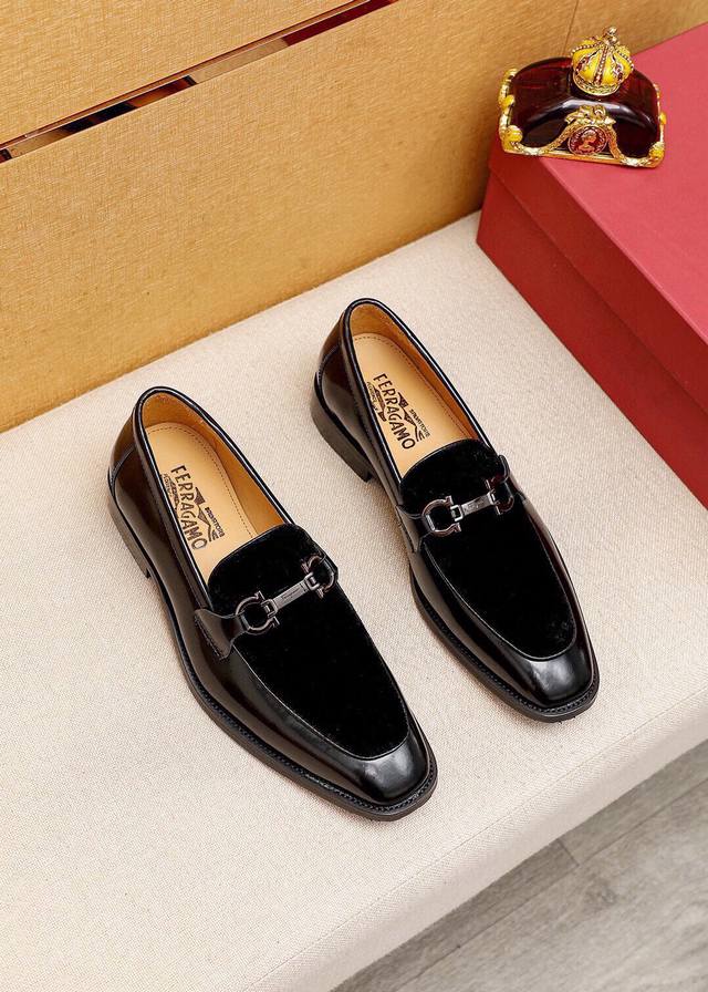Product Trademark: Ferragamo Casual Leather Shoes True to Size: 38-44, 45, 46, 4