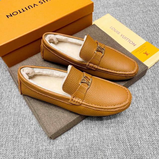 Real Price. High-end moccasins with a full sheep wool lining. Stay warm this win