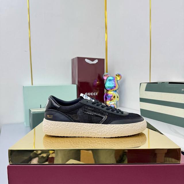 puraai Original Single Fabric and Leather Cordon Bleu Shoes, Autumn Style, Soft