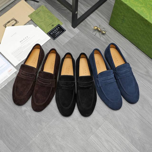 Product Trademark: Gucci Business Casual Leather Shoes True to Size: 38-46 38,