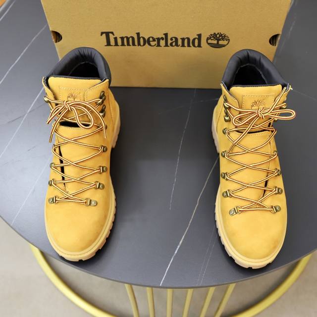 Factory Price (pp): Timberland SS25 Classic Thick-Soled Lace-Up Men's Casual Hig