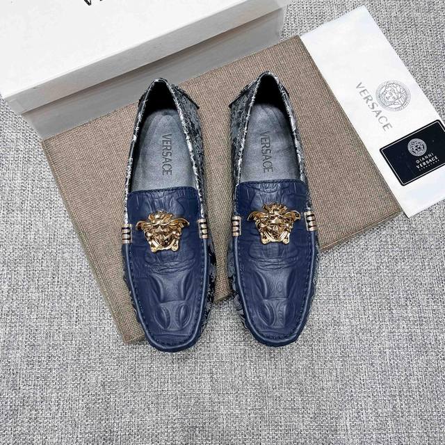 This is a high-end, best-selling Versace driving shoe from the official website