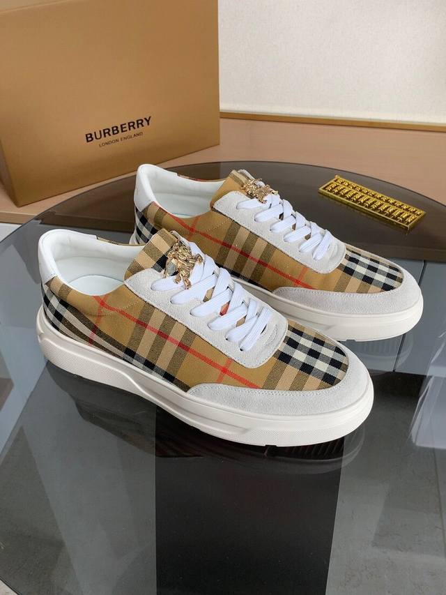 Factory direct price Burberry* Latest hot-selling casual shoes, top brand luxury
