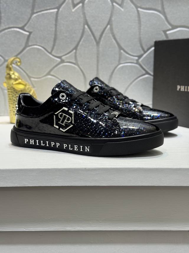 Factory direct price for men's sports shoes, original Philipp Plein men's casua