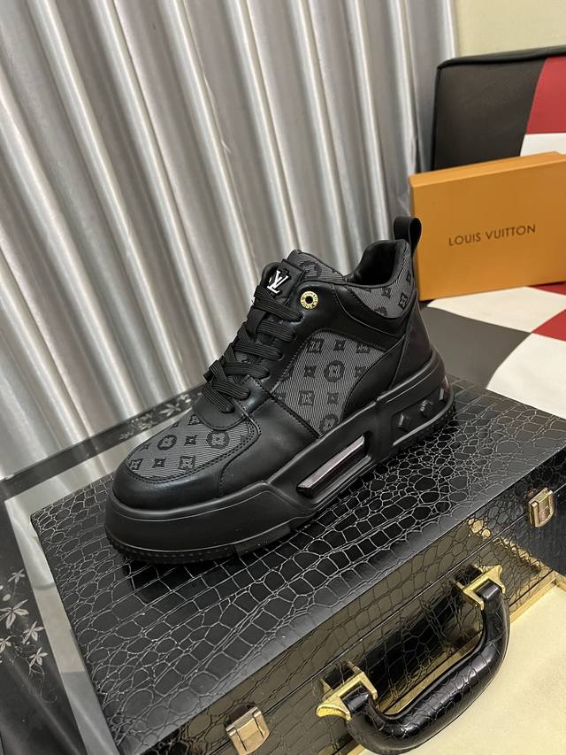 Factory Price (pp): Louis Vuitton Men's High-Top Casual Shoes (Official Website