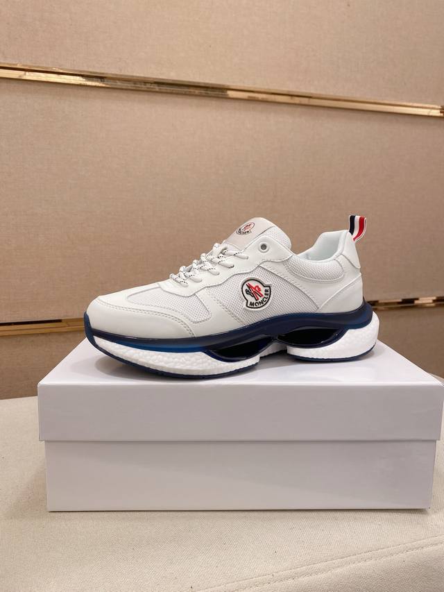 Factory Price Moncle * Moncler Men's Casual Sneakers, imported flyknit with epox