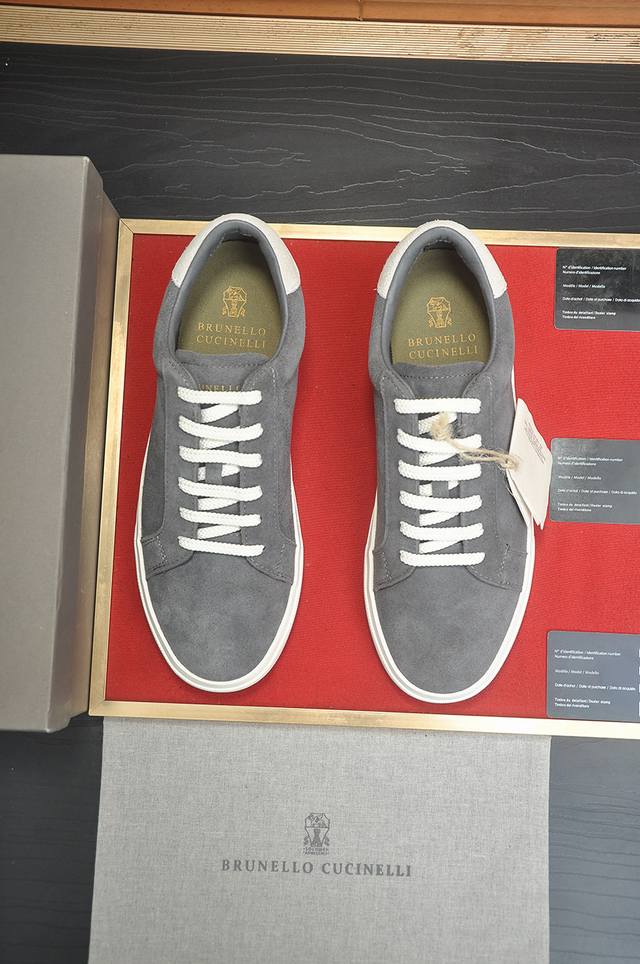 Factory Price p New Brunello Cucinell* Low-top Sneakers. Classic yarn inspires t