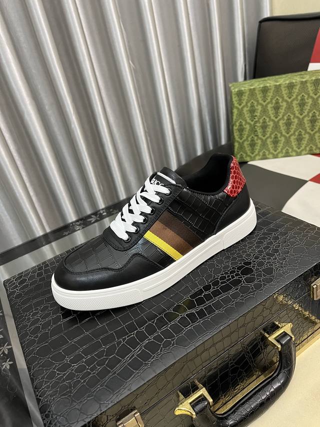 Factory Price (pp): Gucci new platform casual shoes, upper made of imported Ital