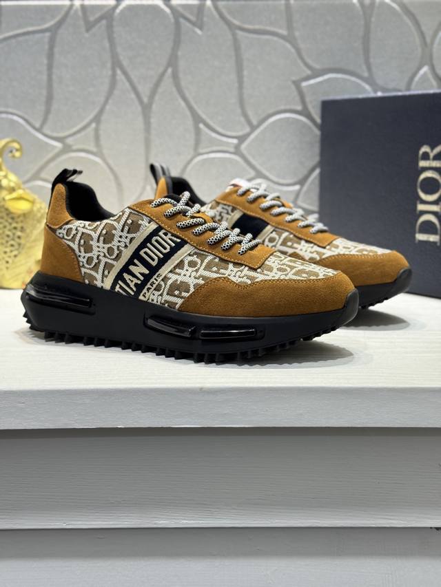Dio* Dior Sports Shoes Official Website Latest Casual Fashion Men's Shoes Hot Se
