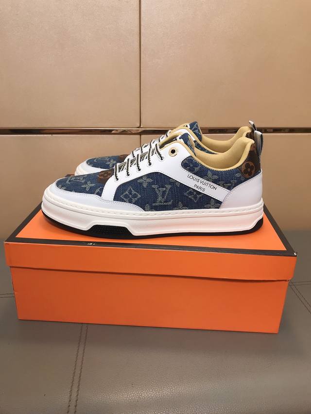 Factory Price p Hot-selling Louis Vuitton LV new Korean style casual men's shoes