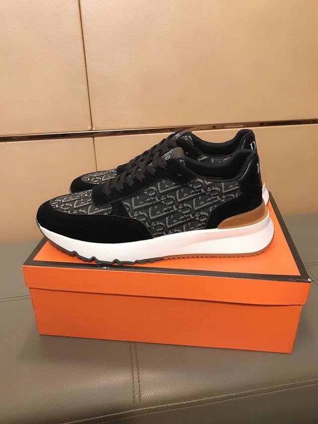 Factory direct price Dior new low-top high-end men's fashion casual shoes, quit