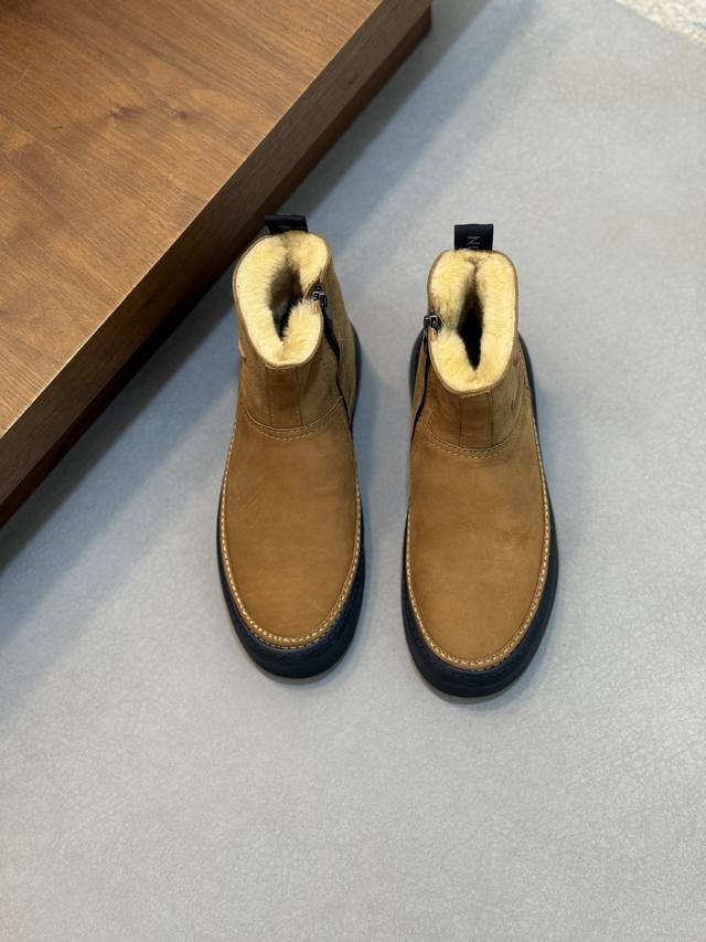 Louis Vuitton - High-end quality original men's boots - Upper: High-gloss cowhid