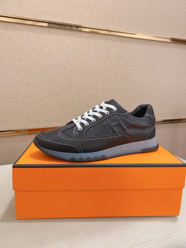 Factory Price Hermes Classic Original Version; Top-Tier Men's Shoes, Latest Bou