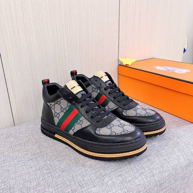 Factory direct wholesale Gucci men's shoes, high-end brand official website, 1: