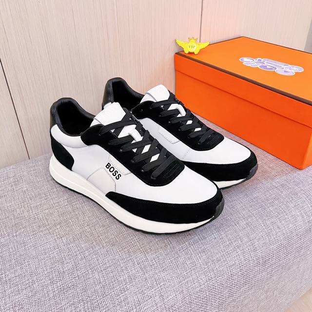 Factory wholesale Boss Men's Shoes High-end Brand Official Website 1:1 Latest M