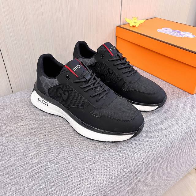 Factory direct wholesale Gucci men's shoes, high-end brand official website, 1: