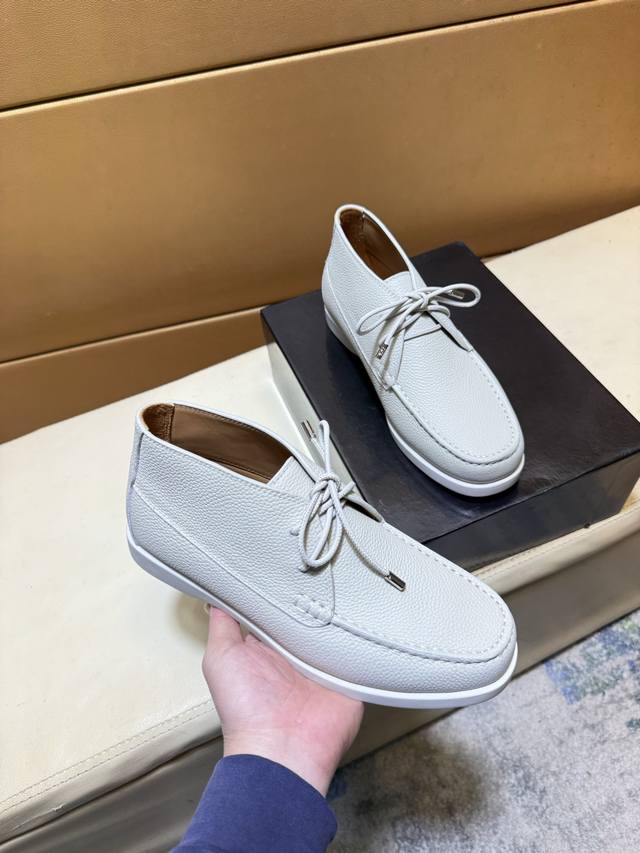 High-quality Dior original! Top-tier Italian import! Men's high-top business ca