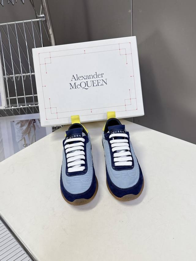 Men's Clothing 10 McQueen Spring/Summer Newest Couple Style German Trainer Shoes